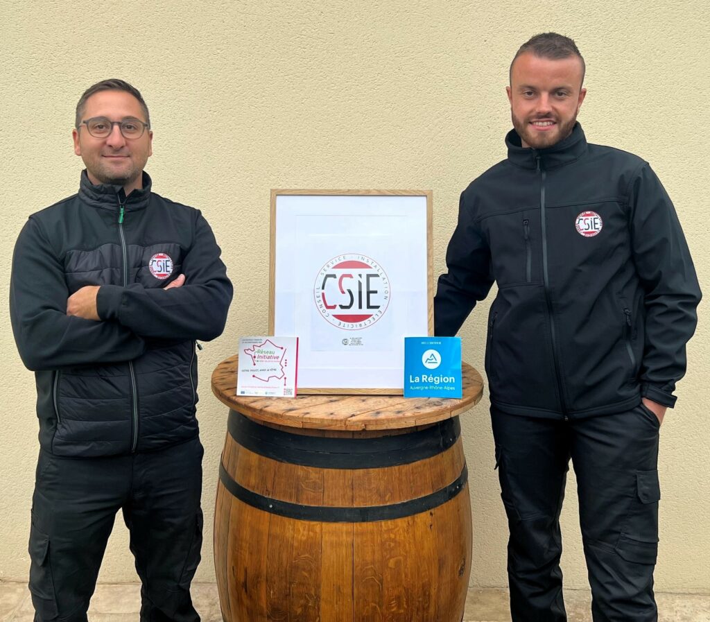 Alexandre CLAMOTE et Quentin SACRAMENTO, gérants associés de la société CSIE Alexandre CLAMOTE et Quentin SACRAMENTO, gérants associés de la société CSIE