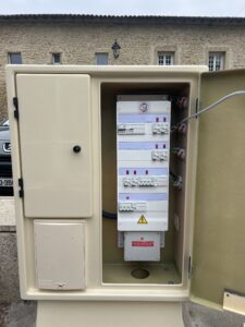 Intérieur coffret forain Chonas